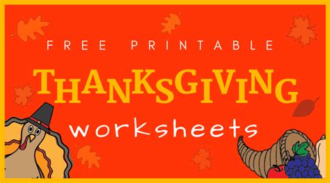 Thanksgiving Activities 10 Free Pdf Printables Printablee🐪 Descubra