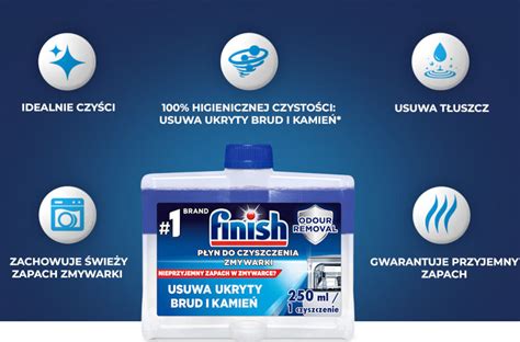 FINISH Regular 250 ml Płyn do czyszczenia zmywarek niskie ceny i