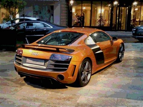 Audi R Gt En Orange Samoa Metallis