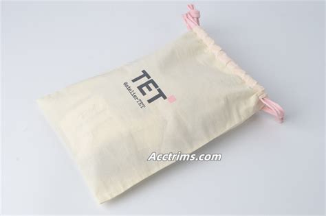 Wholesale custom printed muslin bags | Acctrims.com