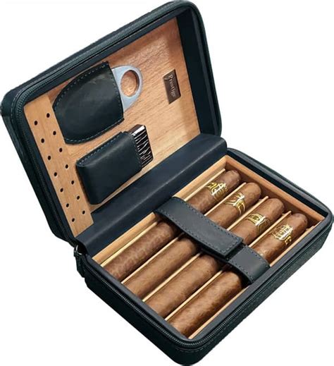 Best Travel Humidor Portable After Research Plush Cigar