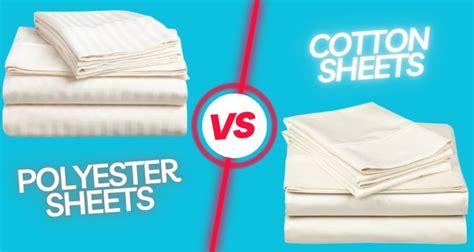 Polyester Vs Cotton Sheets Comparison Pros And Cons Difference