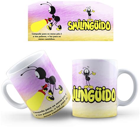 Caneca Smilinguido - Caneca Smilinguido COM SEU NOME de Porcelana Vários modelos | Shopee Brasil