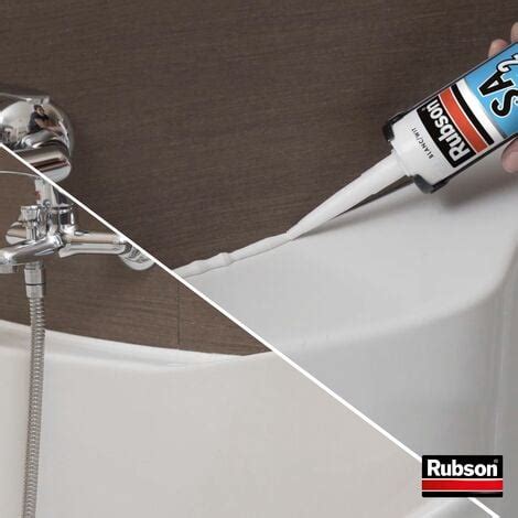 Rubson Sa Sanitaire Blanc Mastic Silicone En Pour Mail Et