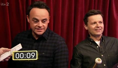 Ant McPartlin Confesses He Has NAKED Photos Of Himself On Britain S Got More Talent Extra Ie