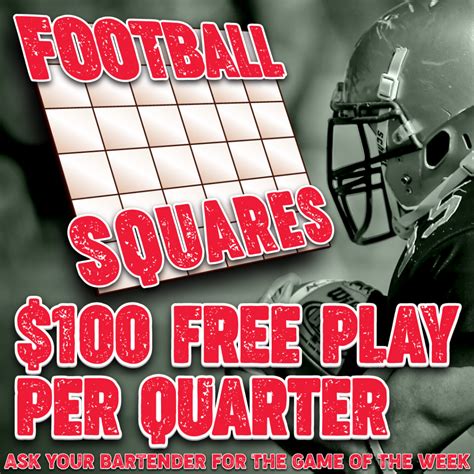 Football Squares - WSKY Bar + Grill