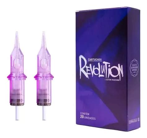 Cartucho Aston Revolution P M Quina Tattoo Pen Universal Mercadolivre