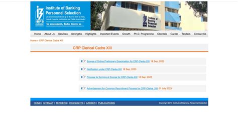 Ibps Clerk Prelims Scorecard Out On Ibps In Direct Link To