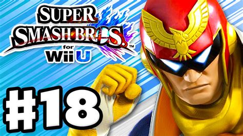 Super Smash Bros Wii U Gameplay Walkthrough Part 18 Captain Falcon