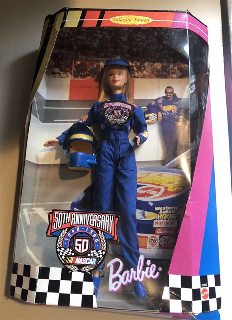 Mavin Th Anniversary Nascar Barbie Doll Collector Edition