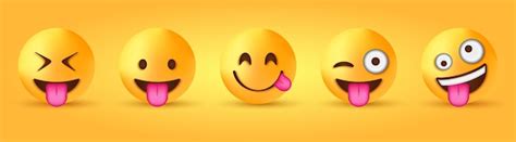 Emoji guiño divertido con la lengua fuera emoticon loco loco cara