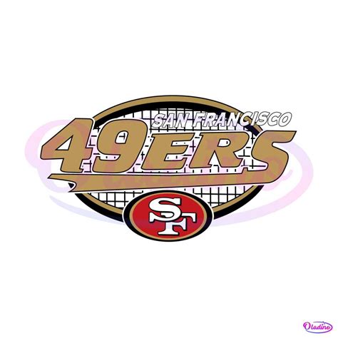 San Francisco 49ers Football Logo Svg Digital Download