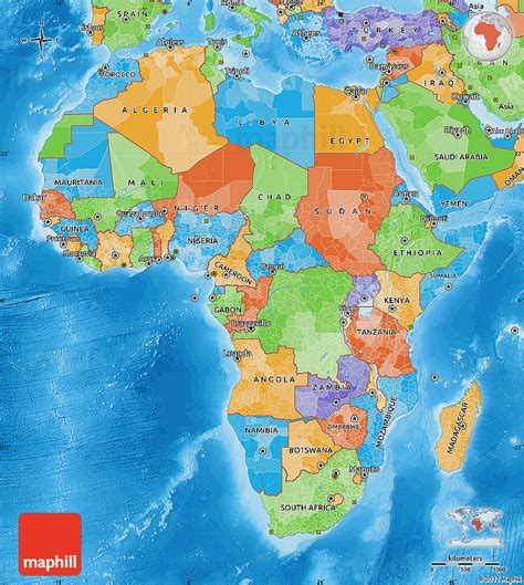 What Does The Map Of Africa Look Like United States Map