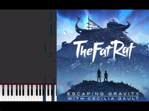 TheFatRat Cecilia Gault Escaping Gravity Piano Tutorial SHEET