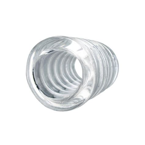 Anillo para Testiculos en Espiral Transparente Templazón Sex Shop