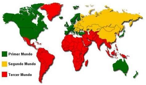 Qu Son Los Pa Ses Del Primer Y Tercer Mundo Educar Doncomos