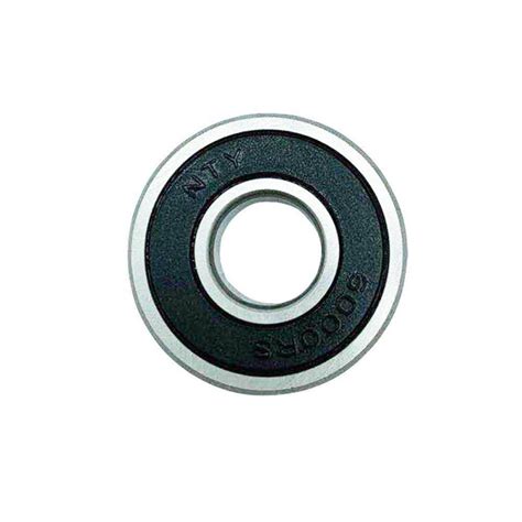 Deep Groove Ball Bearing 6000 2RS Single Row Double Shielded C0 10 Pcs