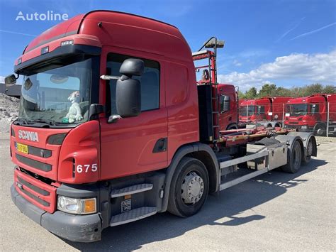 Scania P320 Hook Lift Truck For Sale Denmark Greve VR37737