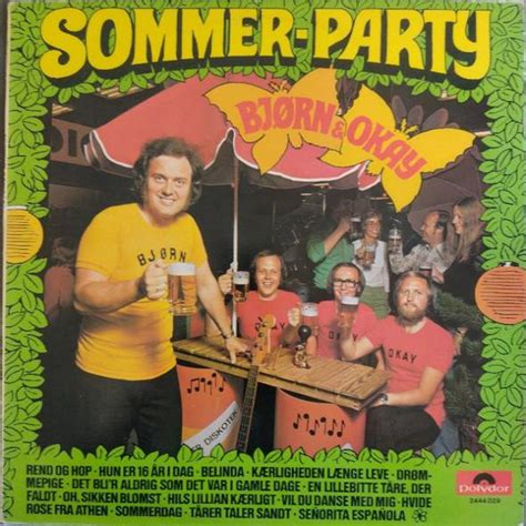 Sommer Party Bjørn Okay LP Køb vinyl LP Vinylpladen dk