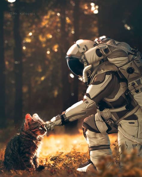 Dreamlike Astronaut Photoshop Manipulation