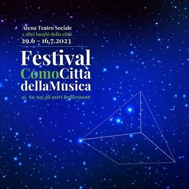 Annunciato il programma del Festival Como Città della Musica 2023