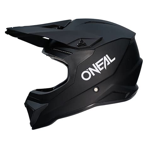 O Neal Series Solid Motocross Enduro Mtb Helm Schwarz Wei Oneal