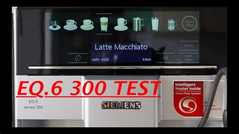 Siemens Eq Kaffeevollautomat Im Test Youtube