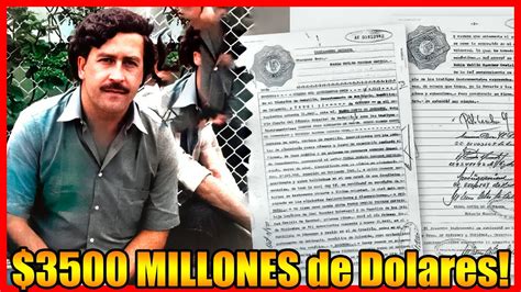 El Testamento Secreto De Pablo Escobar Youtube