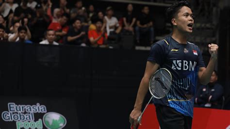 Anthony Ginting Wakili Indonesia Di Semifinal Singapore Open 2023