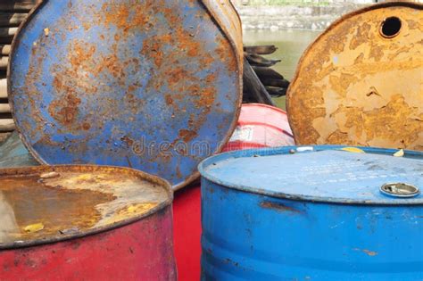 Oil Drums Stock Image Image Of Corrosion Drums Waste 1823247