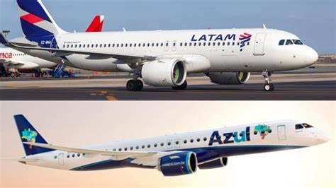 Codeshare Azul E Latam Anunciam Parceria Para Futuros Voos