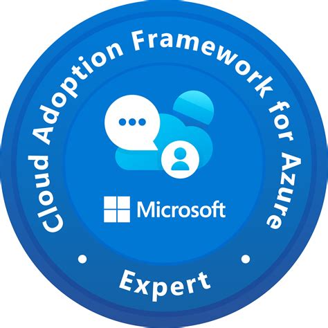 Expert Cloud Adoption Framework For Azure Credly