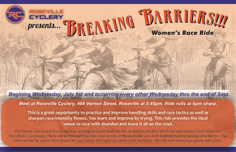 Breaking Barriers Women's Race Ride - Silver Sage Center