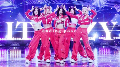 The Evolution Of Itzy S Ending Pose Youtube