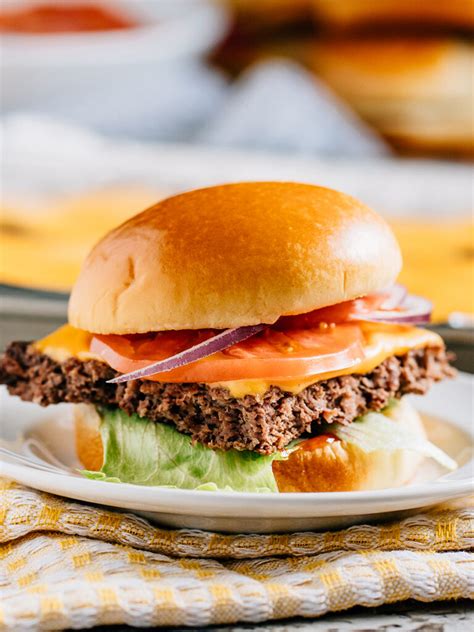 Sheet Pan Hamburgers The Recipe Life