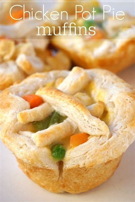 Chicken Pot Pie Muffins The Typical Mom