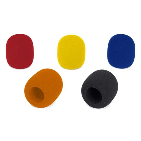 Samson WS1C Microphone Windscreen 5-Pack - Multicolour | Best Buy Canada