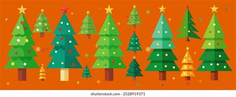 Vectores Gráficos de arbol de navidad para descargar