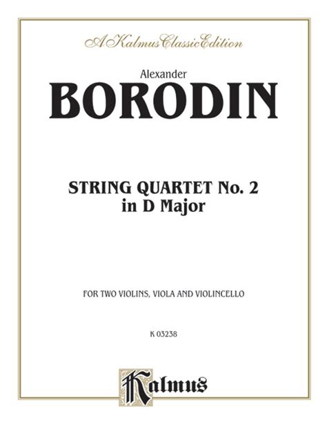 Alexander Borodin String Quartet No 2 I Allegro Moderato In D