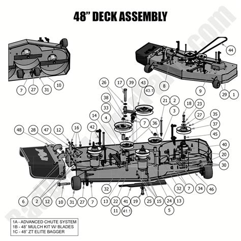 Bad Boy Parts Lookup2019zt Elite48 Deck