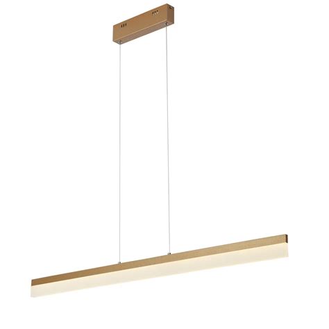 Modern Linear Led Pendant Light Led Integrated 100 240v Minimalism