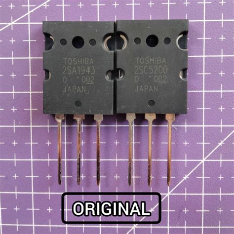 Jual Toshiba Sa Sc Original Transistor A Dan C