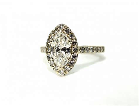 Vintage Marquise Diamond Ring