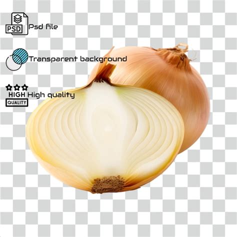 Premium Psd Onion Isolated On Transparent Background