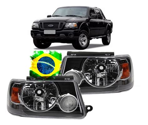 Juego De Optica Ford Ranger 2004 2005 2006 2007 2008 2009 X2 Car Tuning