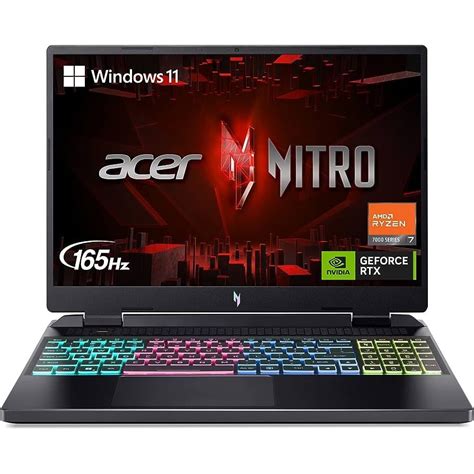 Acer Nitro An R Lg Amd Ryzen Hs Gb Ram