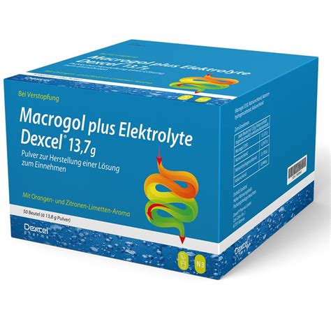 Macrogol Plus Elektrolyte Dexcel G St Shop Apotheke