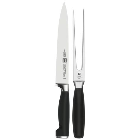 Zwilling J A Henckels Twin Four Star Ii Pc Carving Knife Fork Set