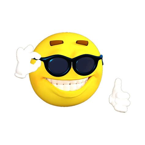 Cool Emoji Sunglasses PNG Images