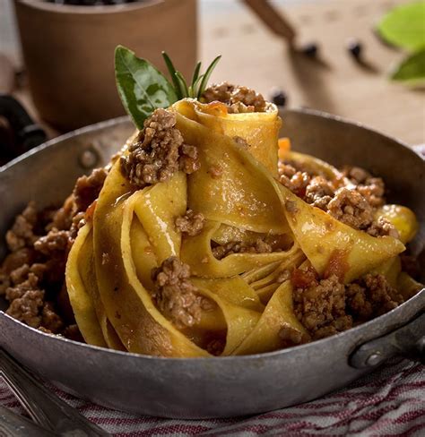 Pappardelle Al Rag Di Cervo De Rica